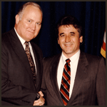 General Norman Sehwarzkopf and Ron Cedillos