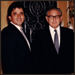 Ron Cedillos and Secretary of State Henry Kissinger