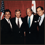 Ron Cedillos with V.P Quayle and State Treasure rMatt Fong