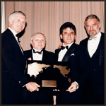Ron Cedillos and CNN Founder Ted Turner and Soviet Union Minister and Charlton Heston